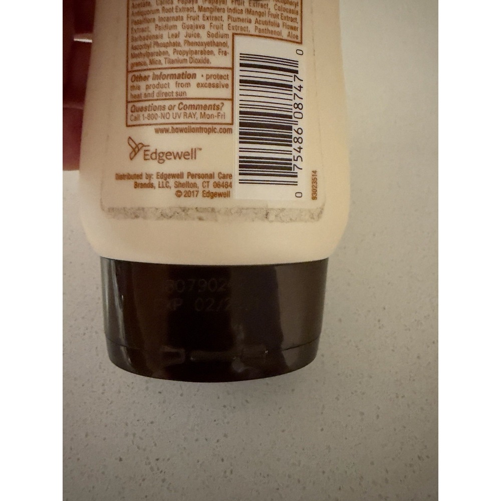 Hawaiian Tropic Sheer Touch Lotion Sunscreen SPF 30, 8 oz-- New - Picture 4 of 4